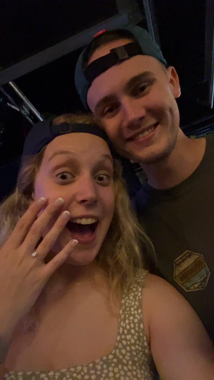 Eirik proposed on a post-graduation trip to Gatlinburg, TN! <3