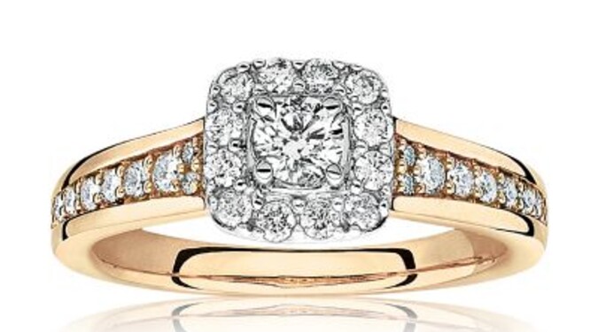 78.3% Score | Rogers & Hollands: Is Their Engagement Ring  Engagement ring with a band, Rogers and Holland main image 2