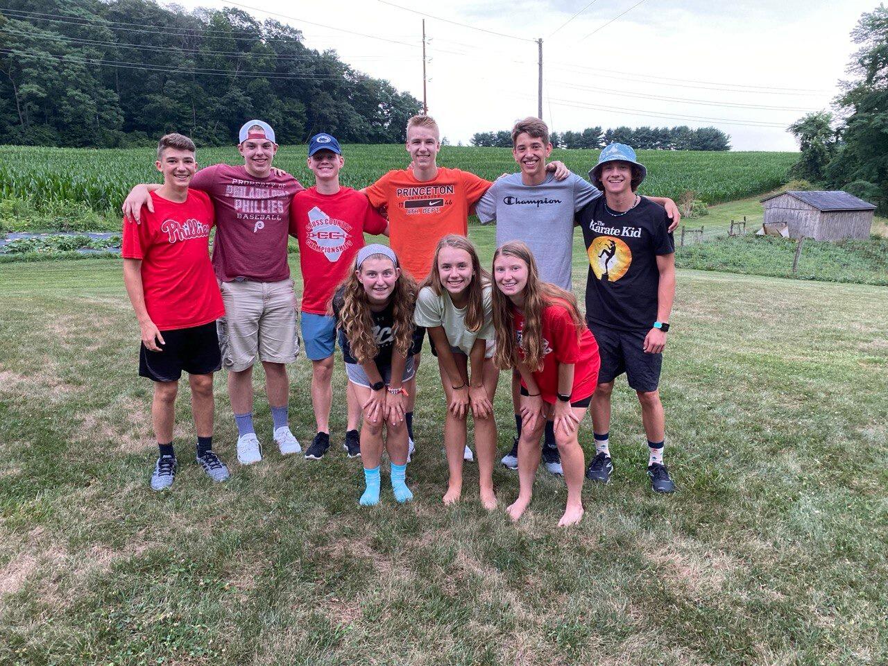 FCA leadership team party before senior year