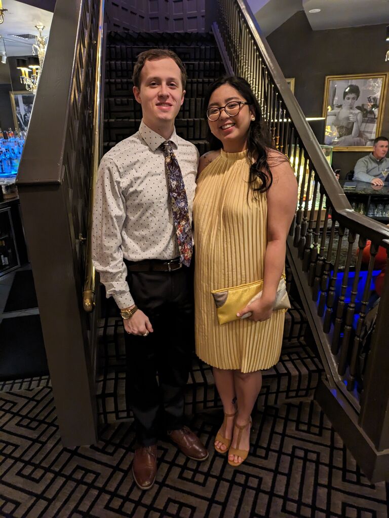 The last anniversary dinner at Josephine's Downtown before the proposal