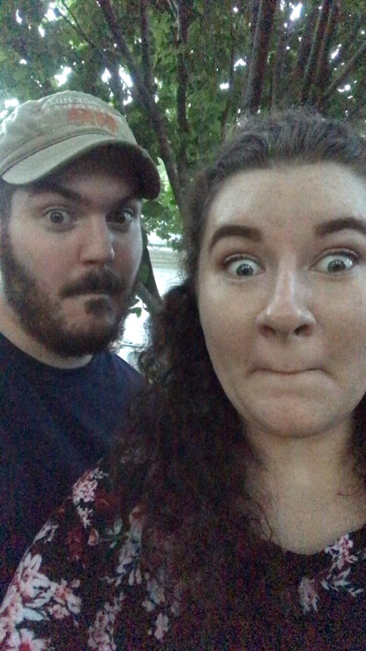 We don't really remember what was going on here, but enjoy this pic anyway!