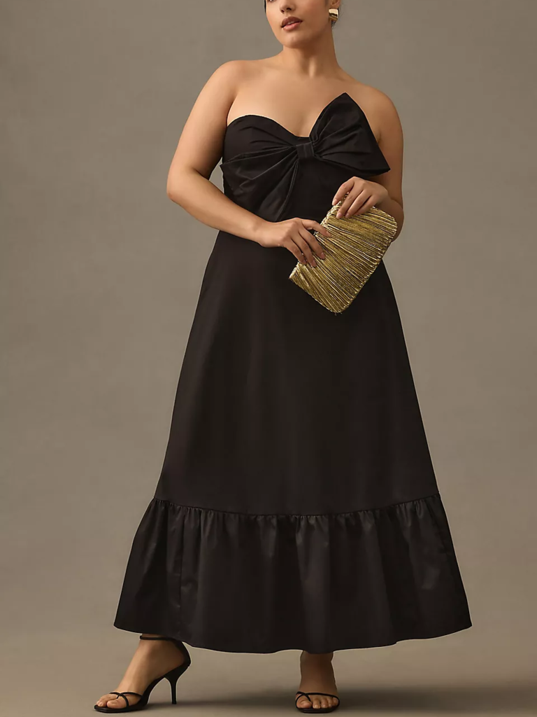 Floor length wedding guest dress best sale