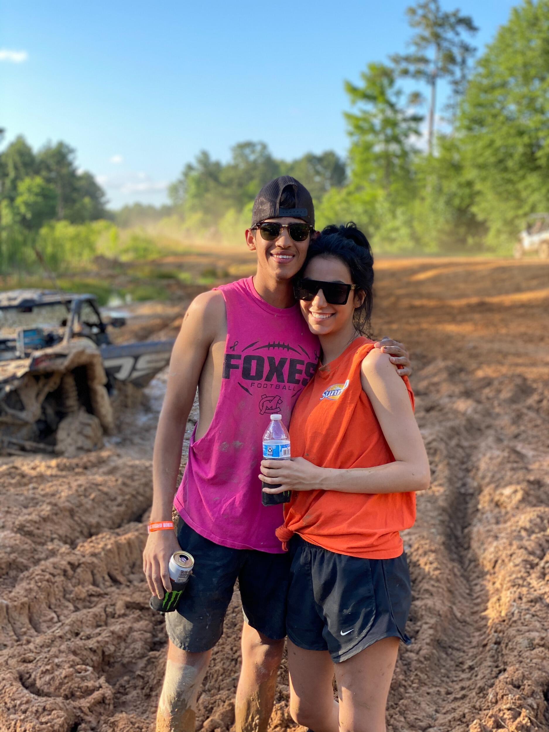 Spent a lot of time in the summer ATV riding with family + friends 