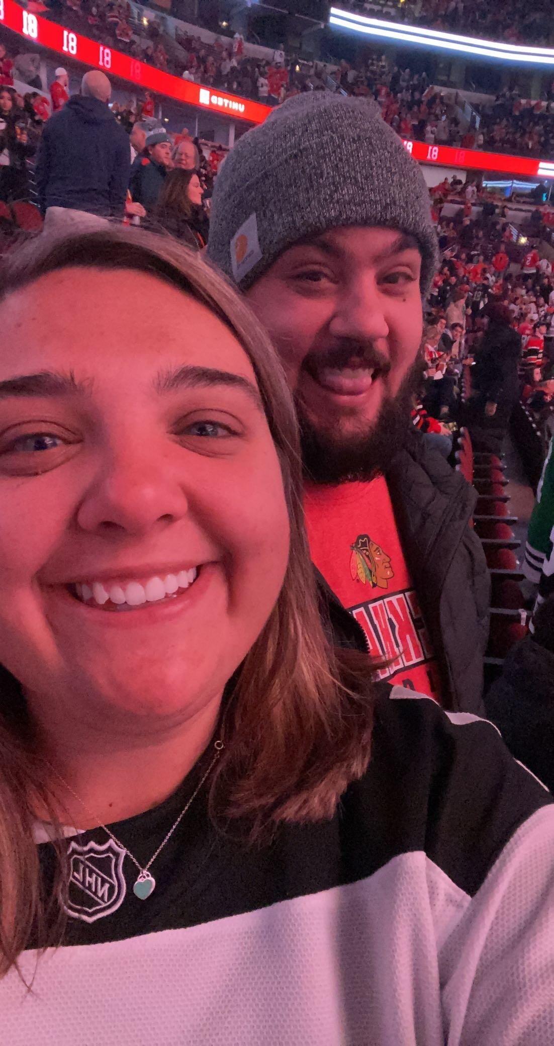 Chicago Blackhawk's biggest fans 
