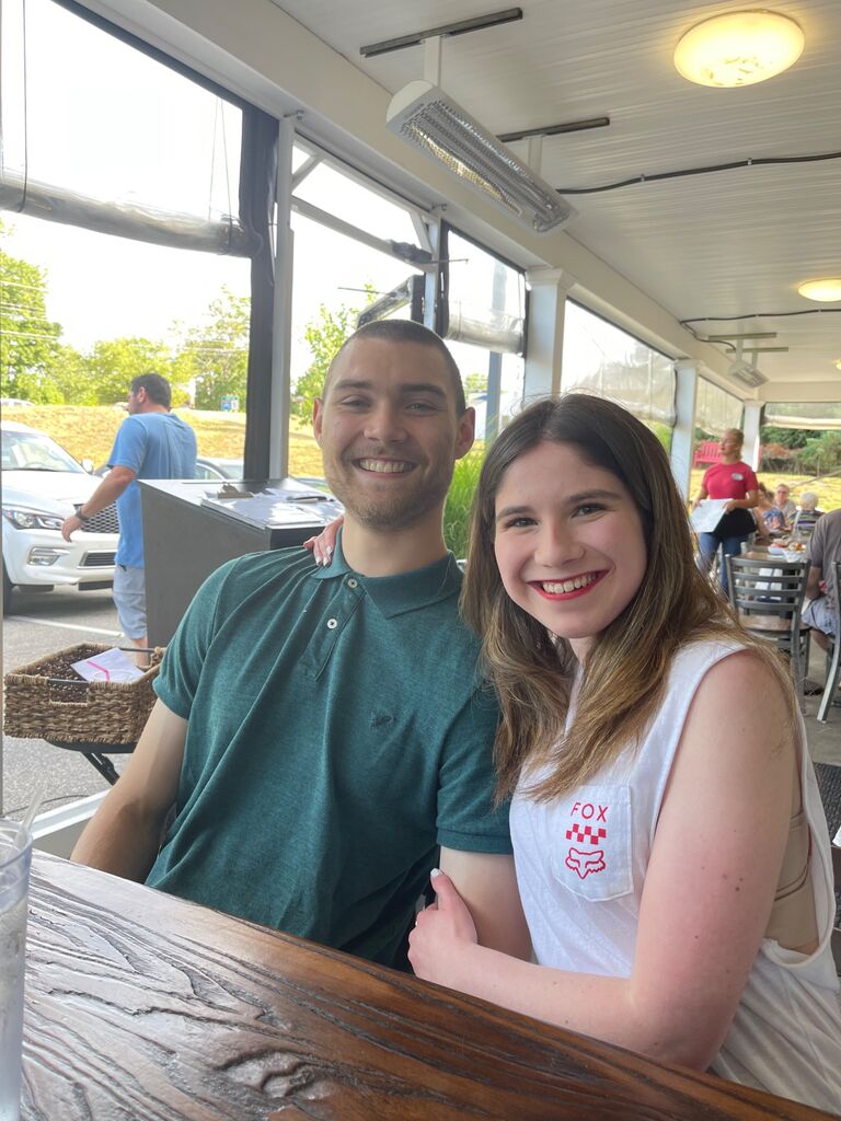 Our first vacation together. Old Orchard Beach, Maine