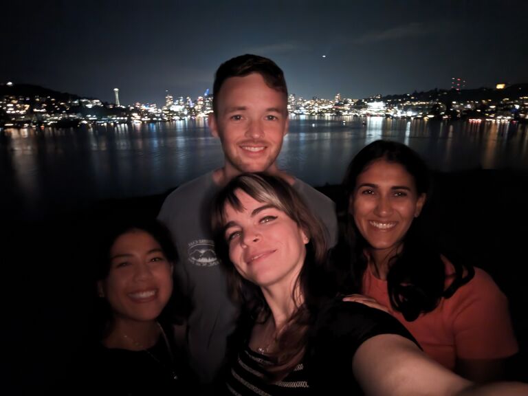 Familiar faces visiting Seattle