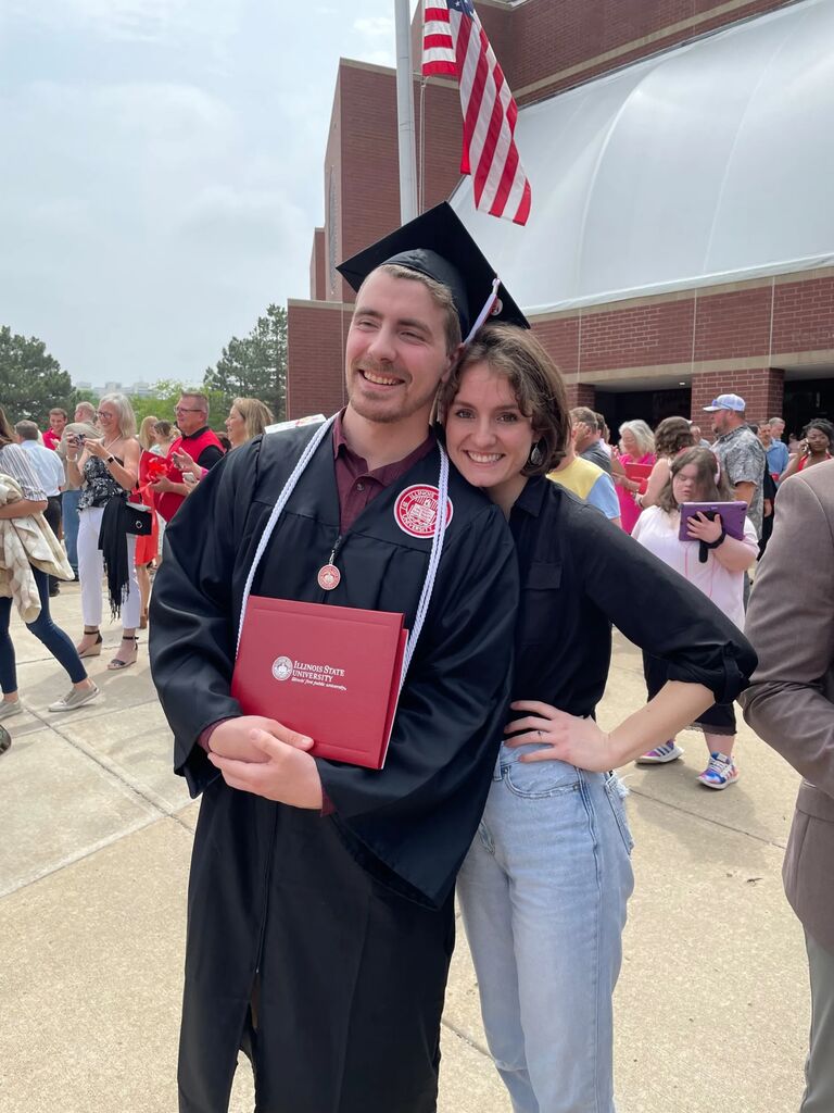 Nate graduates college. Things begin to crank up as the couple prepare for what their lives might look like after ISU.