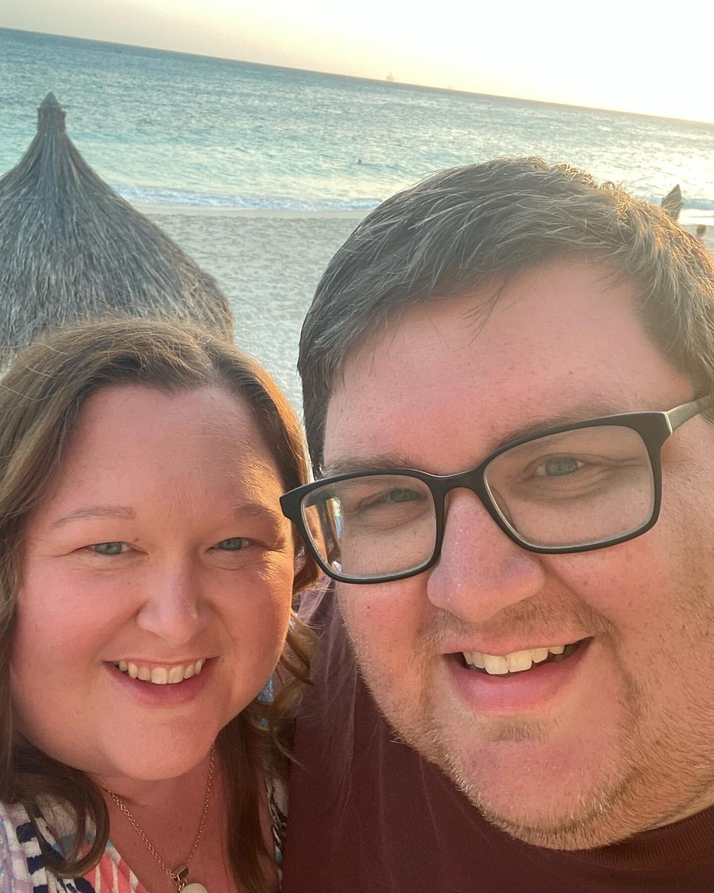 First international trip together in Aruba!