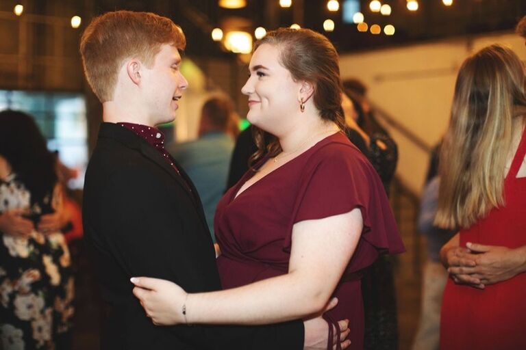 The first of many weddings together :) 