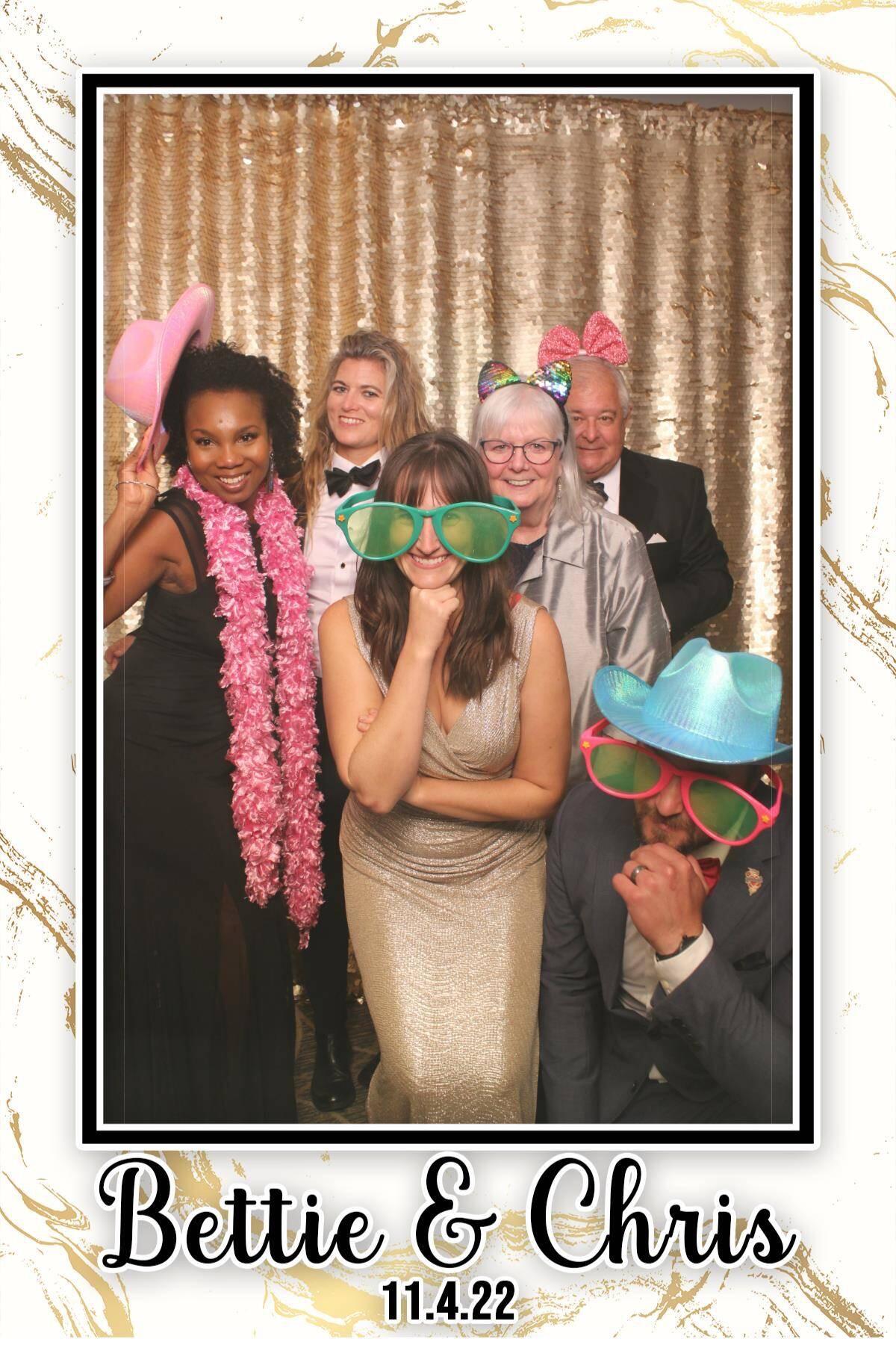 Bettie and Chris’s wedding with Shelly, Nick, and the Werner’s.