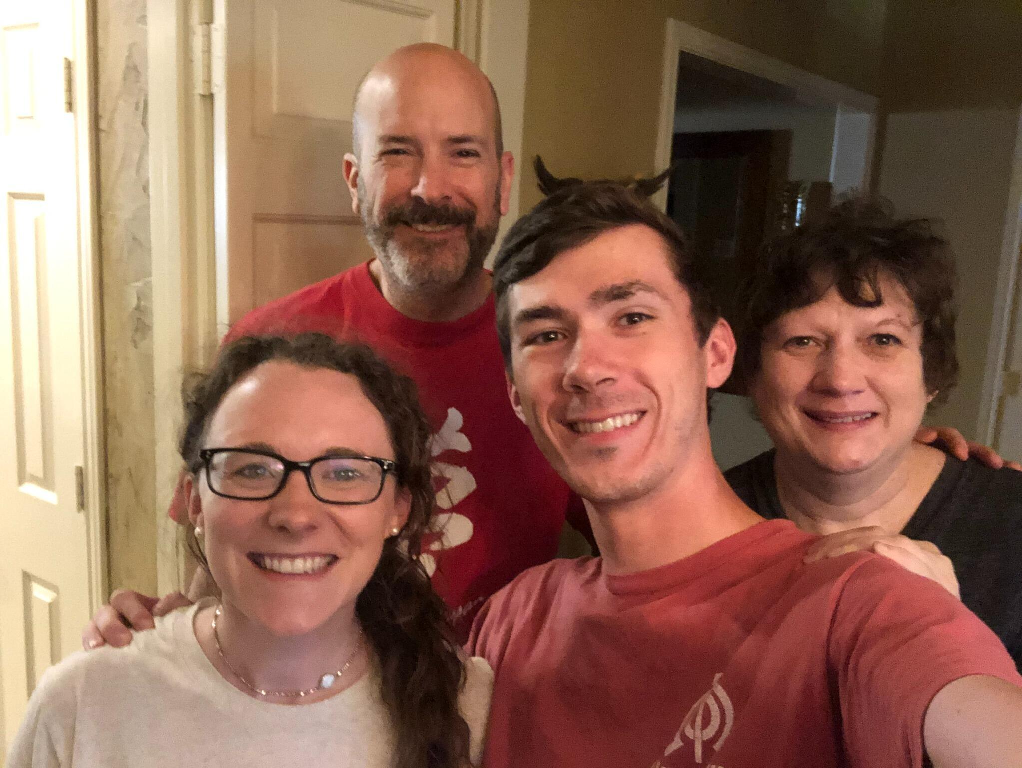 The first time meeting the Burcham family and felt instantly at home!