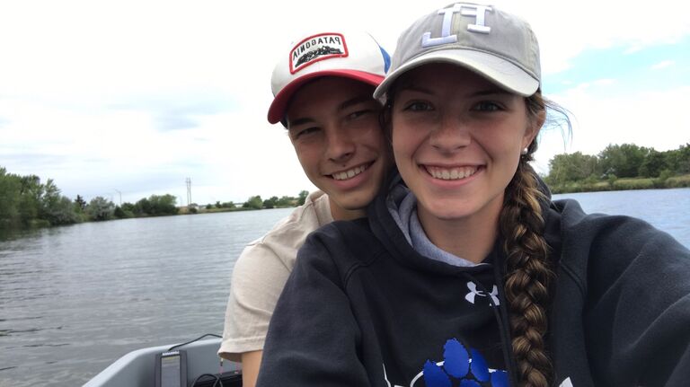 Colin and Haley celebrated 2 years together! This year consisted of many fishing dates and school dances!