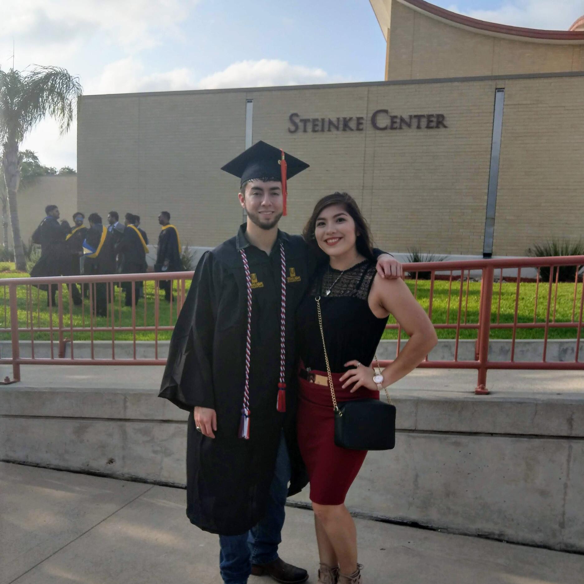 Nick's graduation from Texas A&M University-Kingsville!