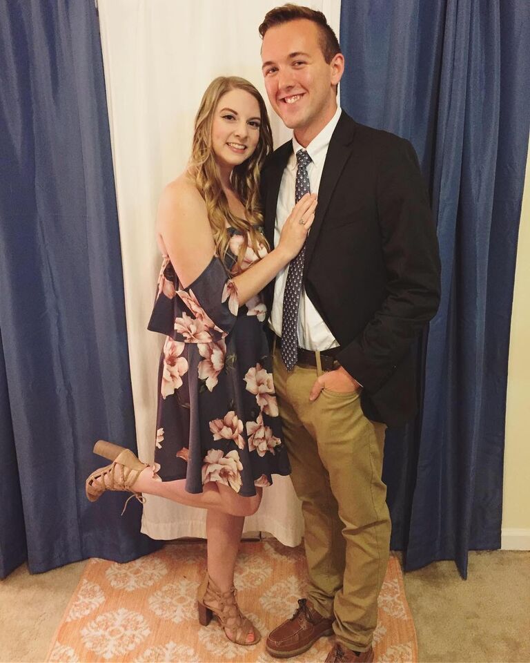 First semi-formal event together