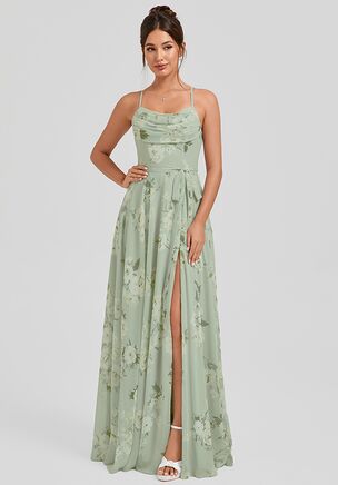 Celebrate love and friendship in the JJ's House Atrisa A-line Cowl Ruffle Chiffon Bridesmaid Dress! Designed to complement any wedding theme with its elegant details and a flattering silhouette, this gorgeous outfit ensures you look stunning while standing by the bride's side on her unforgettable day.