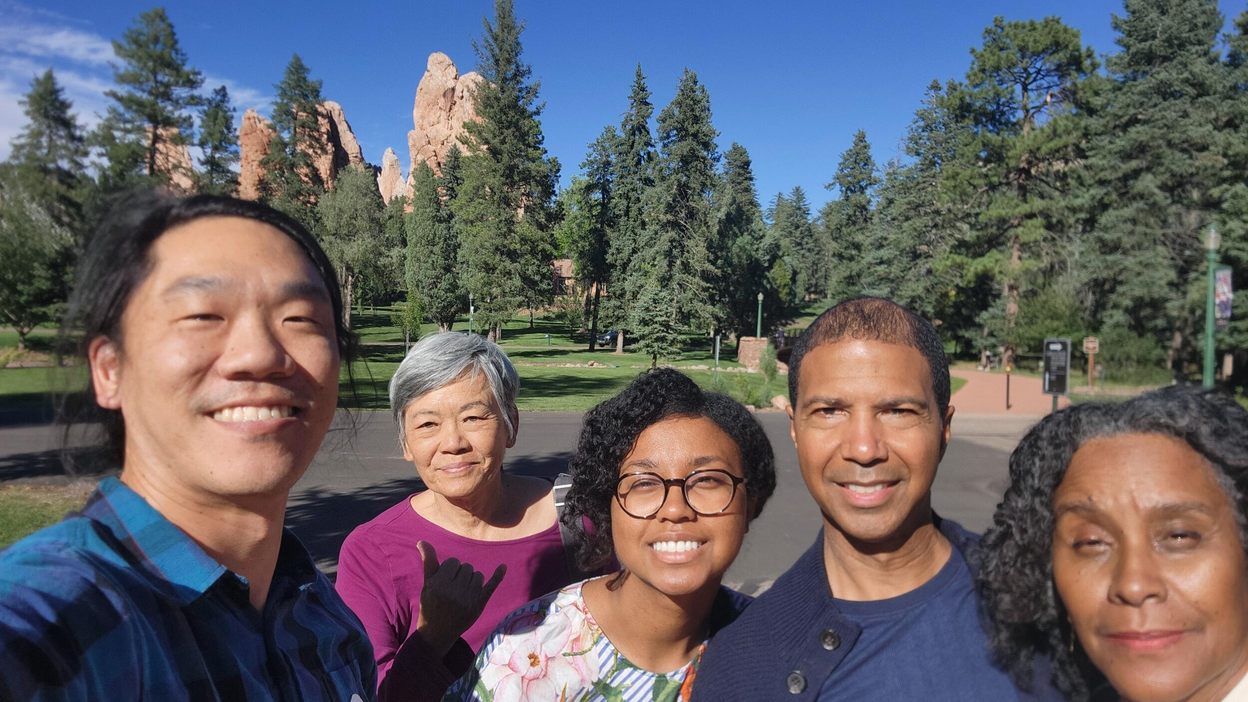 Visit from the Fujishiges!