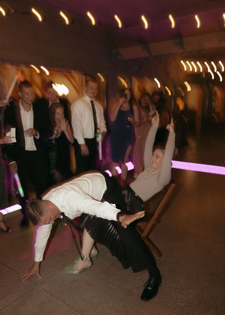 Kyle and Dare show off our dance moves at our close friends, Tyler and Carianne Paar's wedding! You can bet we will be dancing all night long at our wedding, especially with cousin DJ Ryan behind the speakers!!