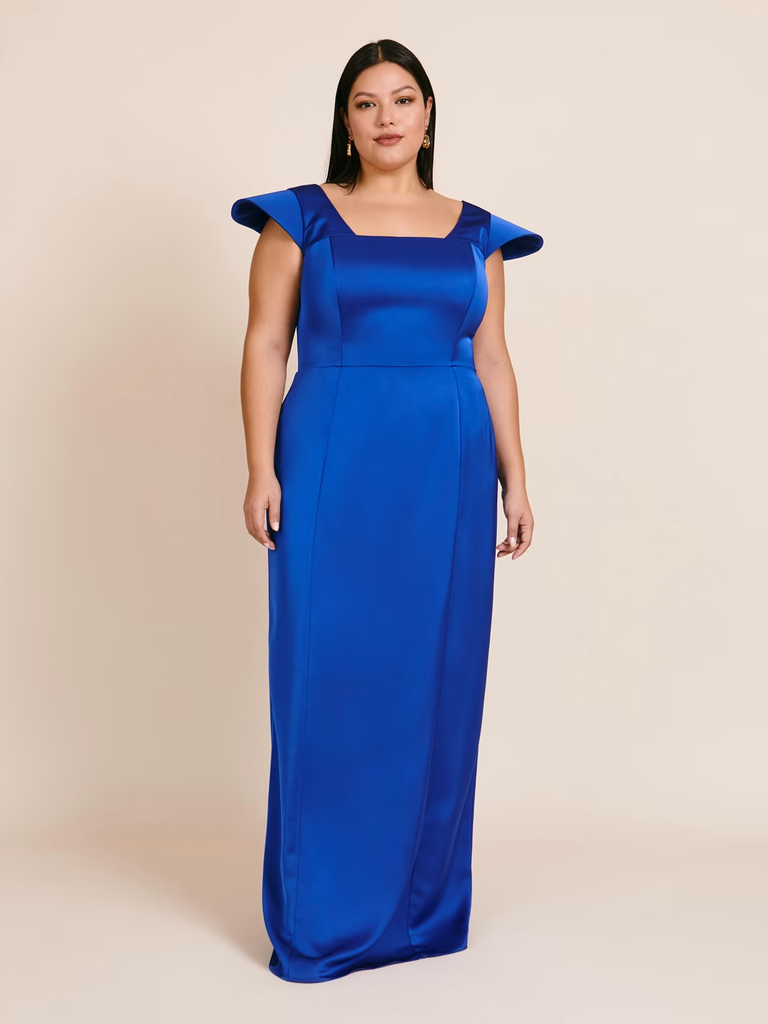 Plus Size Connie Dramatic Sleeves Party Dress