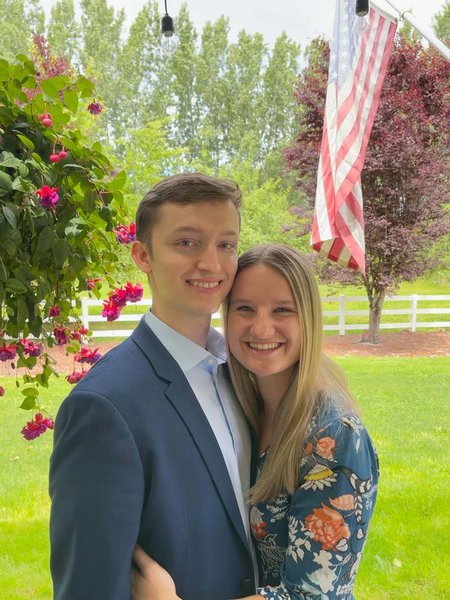 Ivan is a first-generation American; his parents came from Ukraine and started building their lives here. We're so grateful for our love and to live in America, the land of the free.