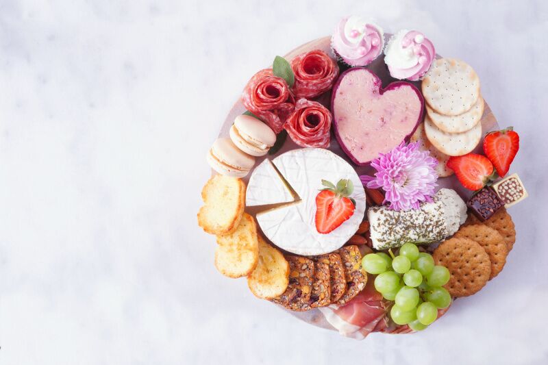 Barbie theme party ideas: barbie charcuterie board