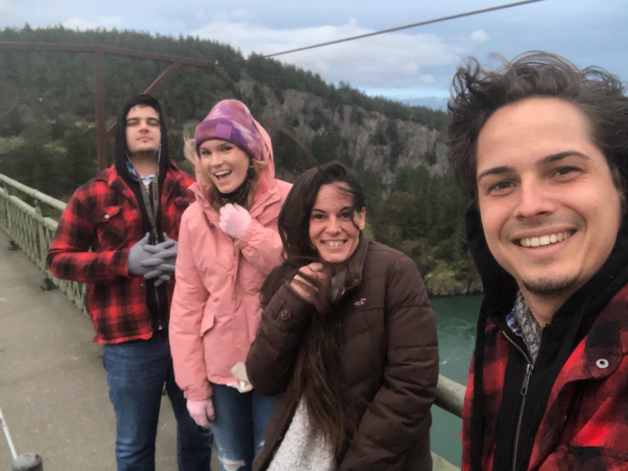 Traveled across the country to Seattle, Washington to spend New Years Eve with Scott's Family! This was Hannah's first time meeting Scott's mom!! Next big prerequisite checked off the list for the relationship to progress!
