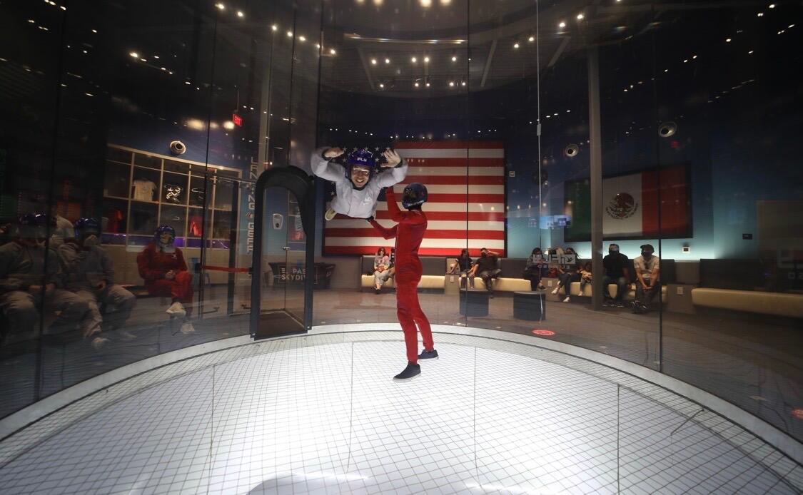 Katrina took Cecilio indoor skydiving! Cecilio loved it and still talks about "for real" sky diving one day. Katrina on the other hand . . . well she loves the pictures from this memory! 