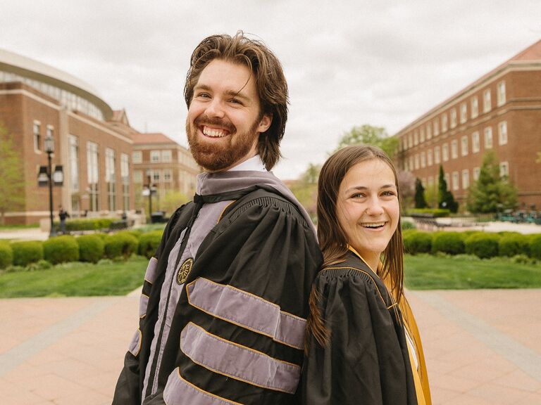 Aaron graduated from Purdue with a Doctorate in Veterinary Medicine