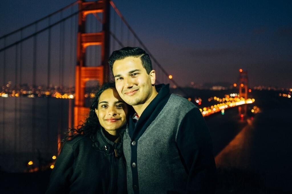 First trip together to the Golden City