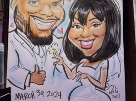 Devin Hunt Caricatures - Caricaturist - Mount Sinai, NY - Hero Gallery 4