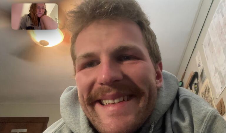 Long distance for 9 months involved many many many FaceTime calls on Tuesdays at 7pm:)