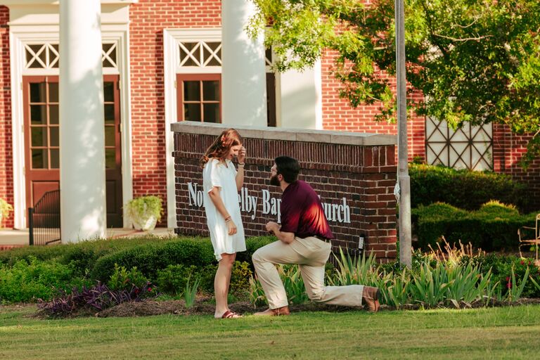 Luke proposed and Avery said YES!!