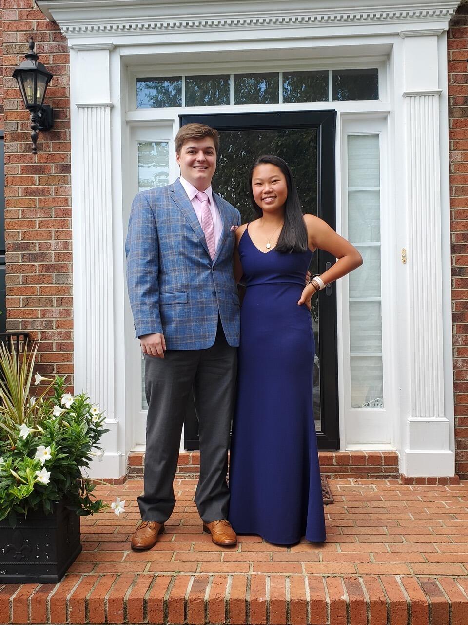 Emily and Anthony's Senior "Prom" a few months after the original was canceled.