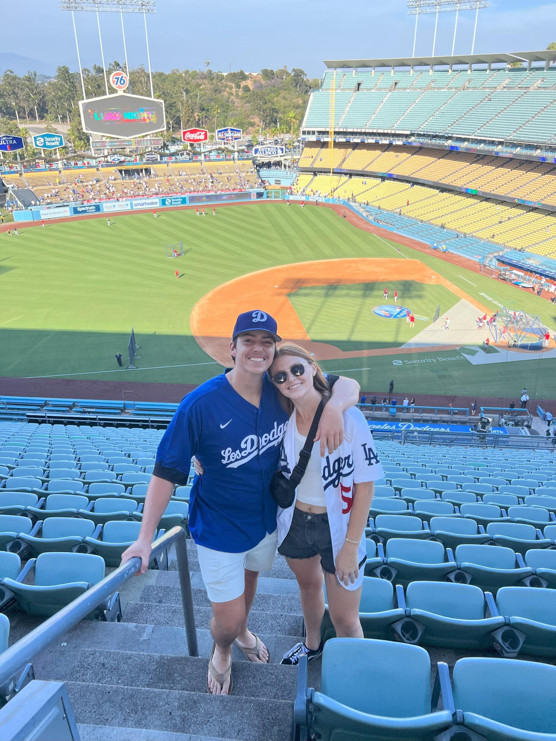 We moved to California! Go Dodgers!!