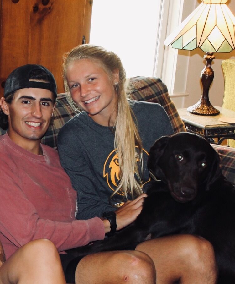 Morgan and Will had met through mutual friends at Pfeiffer University. 4 weeks later, Will introduced Morgan to his family in Elkin, NC. 