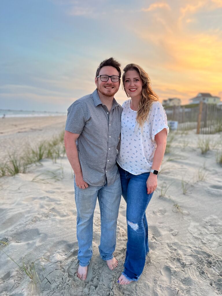 Beach trip with Lindsey's family in Emerald Isle, NC