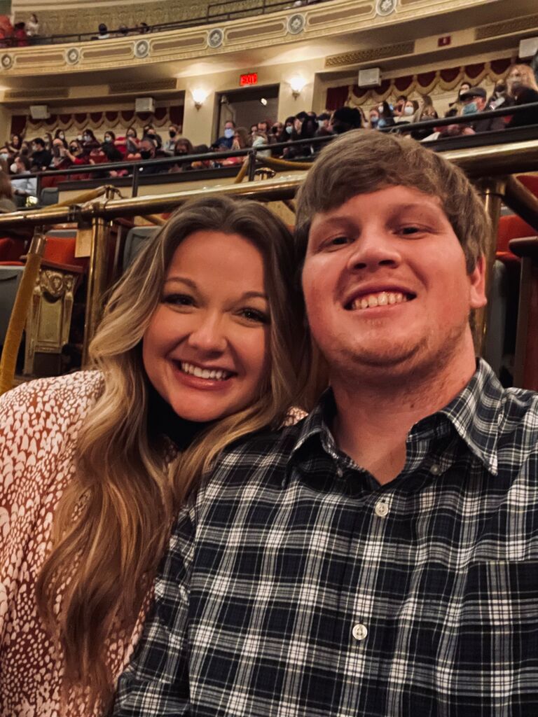 This was our first, and probably only, Broadway musical we saw together. Stephen didn’t love Hamilton… especially with no leg room! 