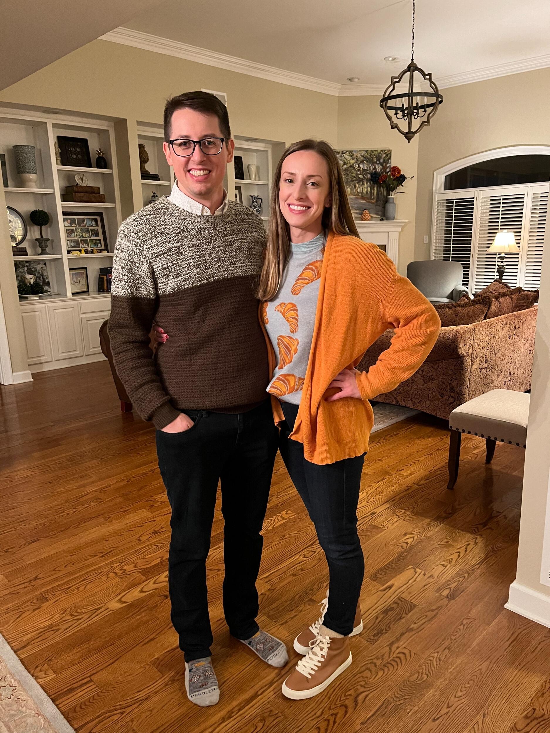 Kirsten and Tyler spend their first Thanksgiving together as a couple, even hosting their first houseguest in Tyler's friend (and now best man), David.