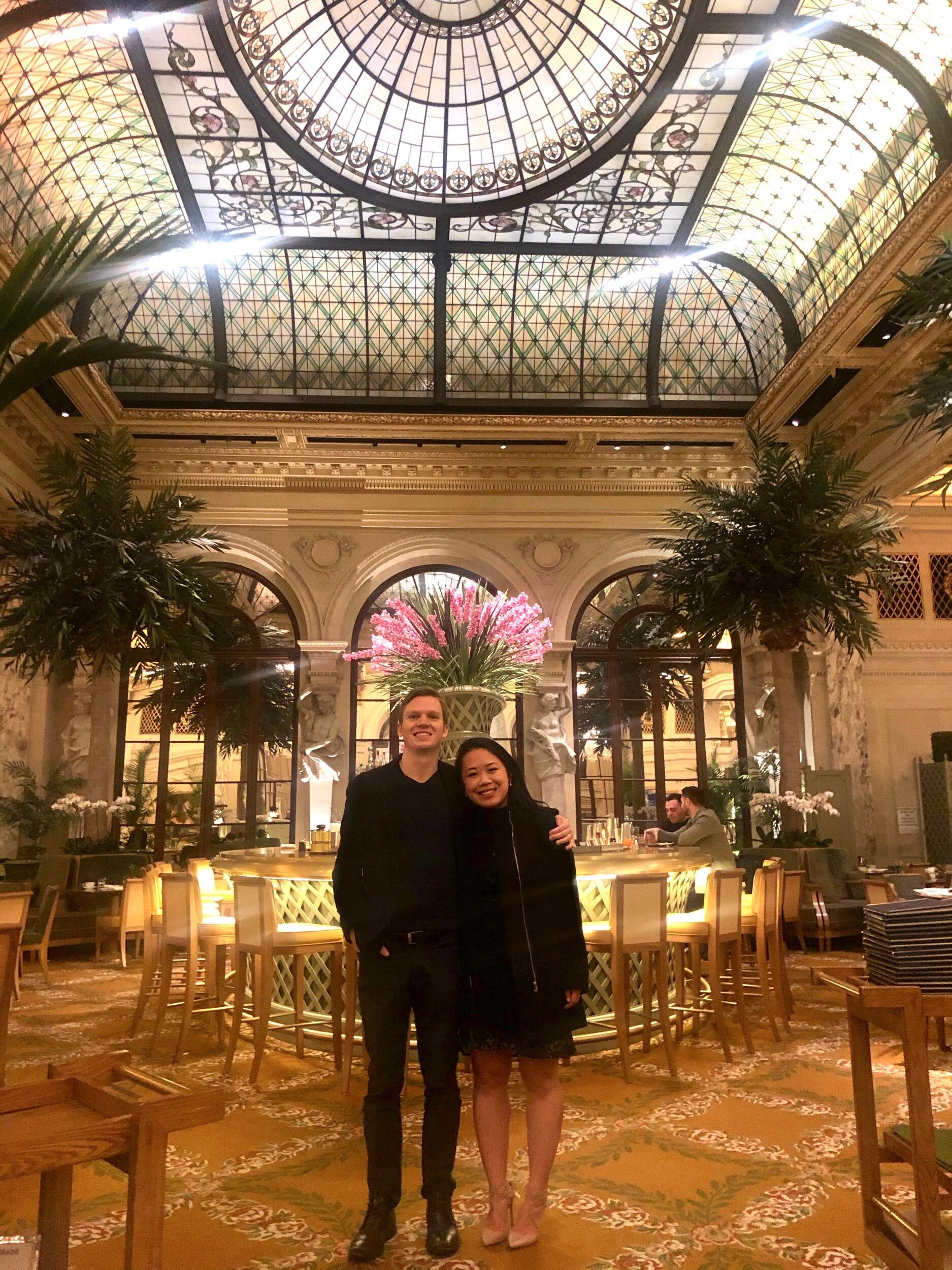 Us at the Plaza in NYC. We went to see Hamilton and had an amazing trip! 