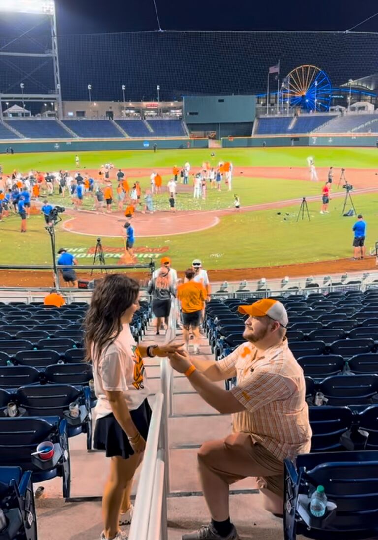 We got engaged