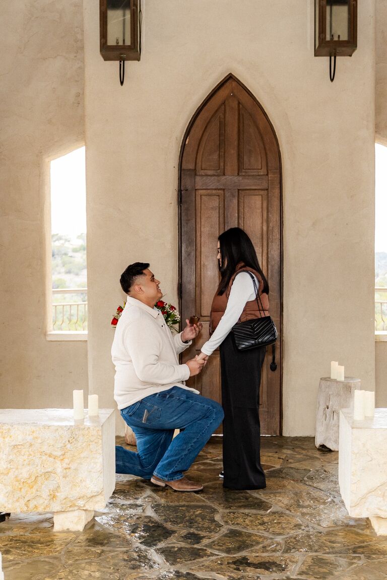 He proposed on his Birthday!