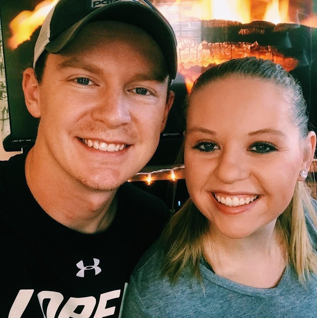 Garrett and Tori's first Christmas together in Florida. 