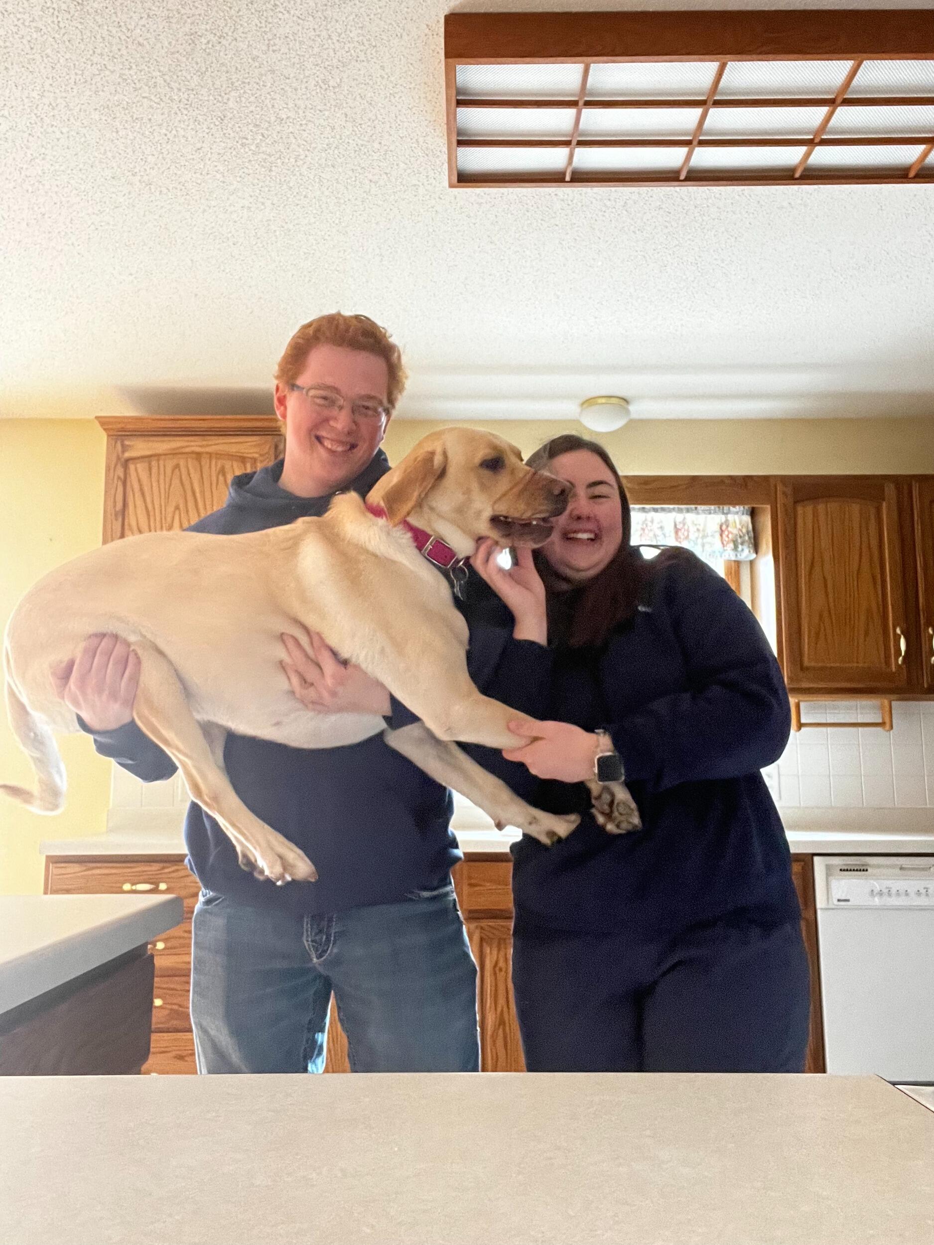 First "family picture" in our first home! 