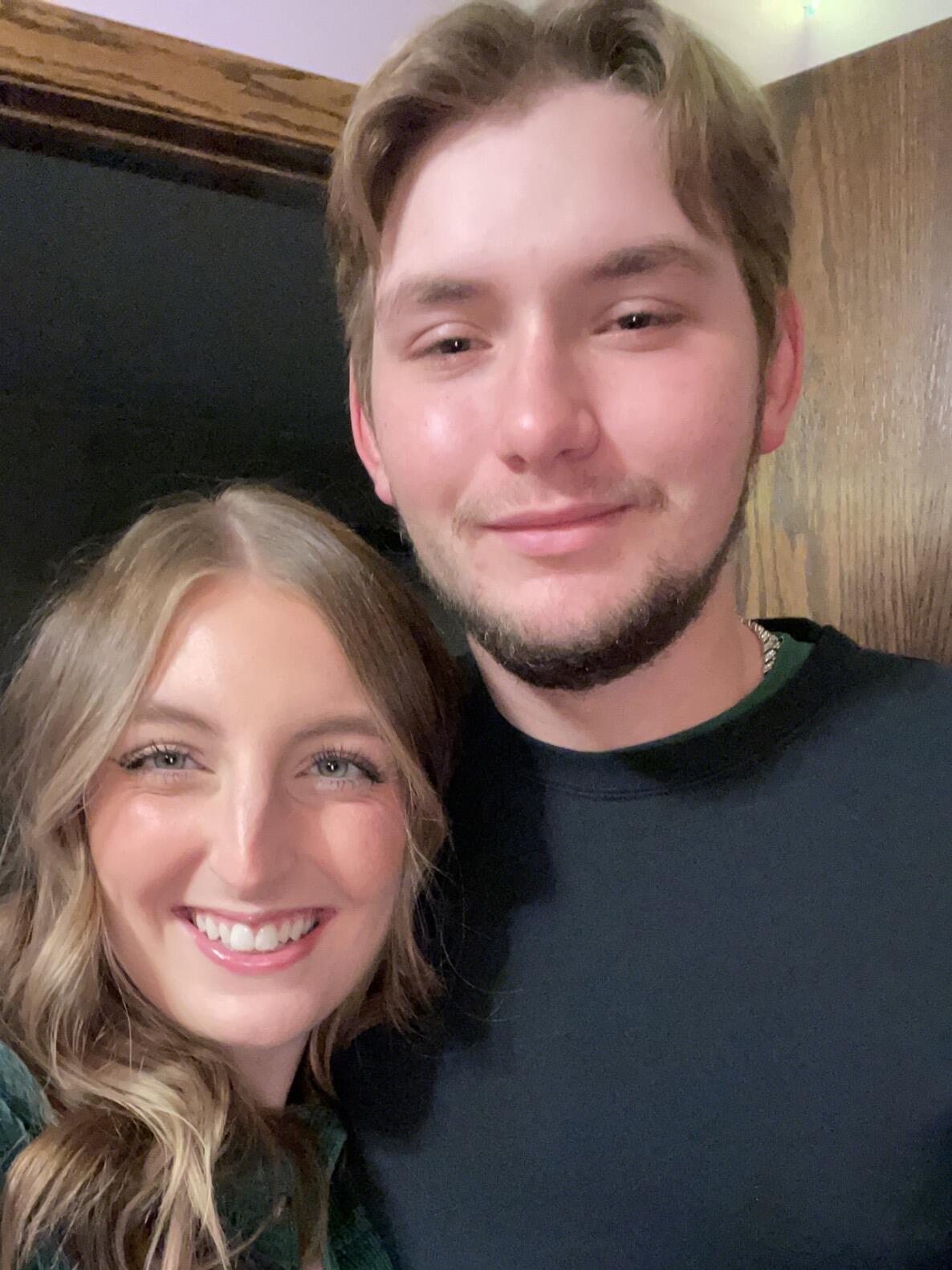 Lots of bad weather and road closures this semester made it hard for us to see each other, but we always made it work. Madison graduated from college and was so excited to be living in the same place as Jayden since high school! 