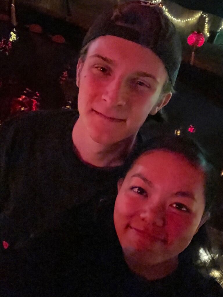 One of our first dates