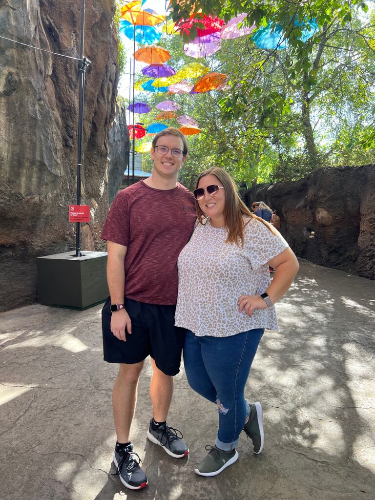A double date to the Houston Zoo