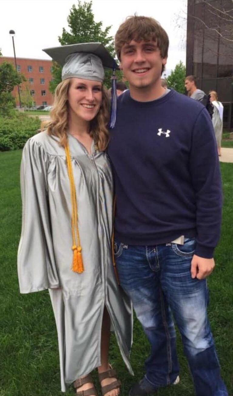 My high school graduation