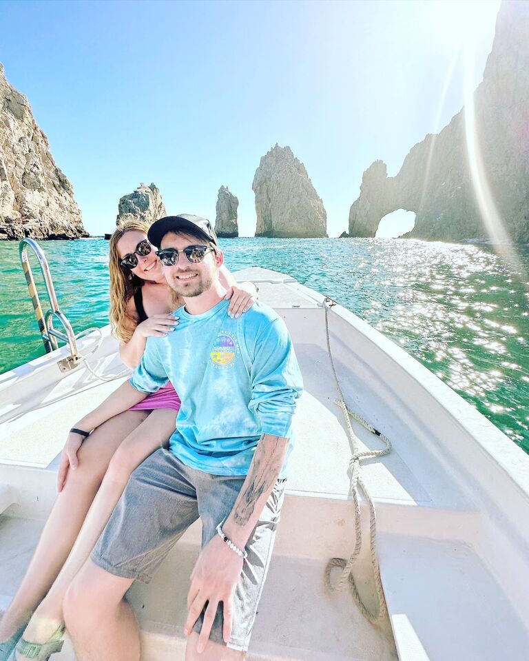 Boat ride to the arch in Cabo San Lucas 🌊