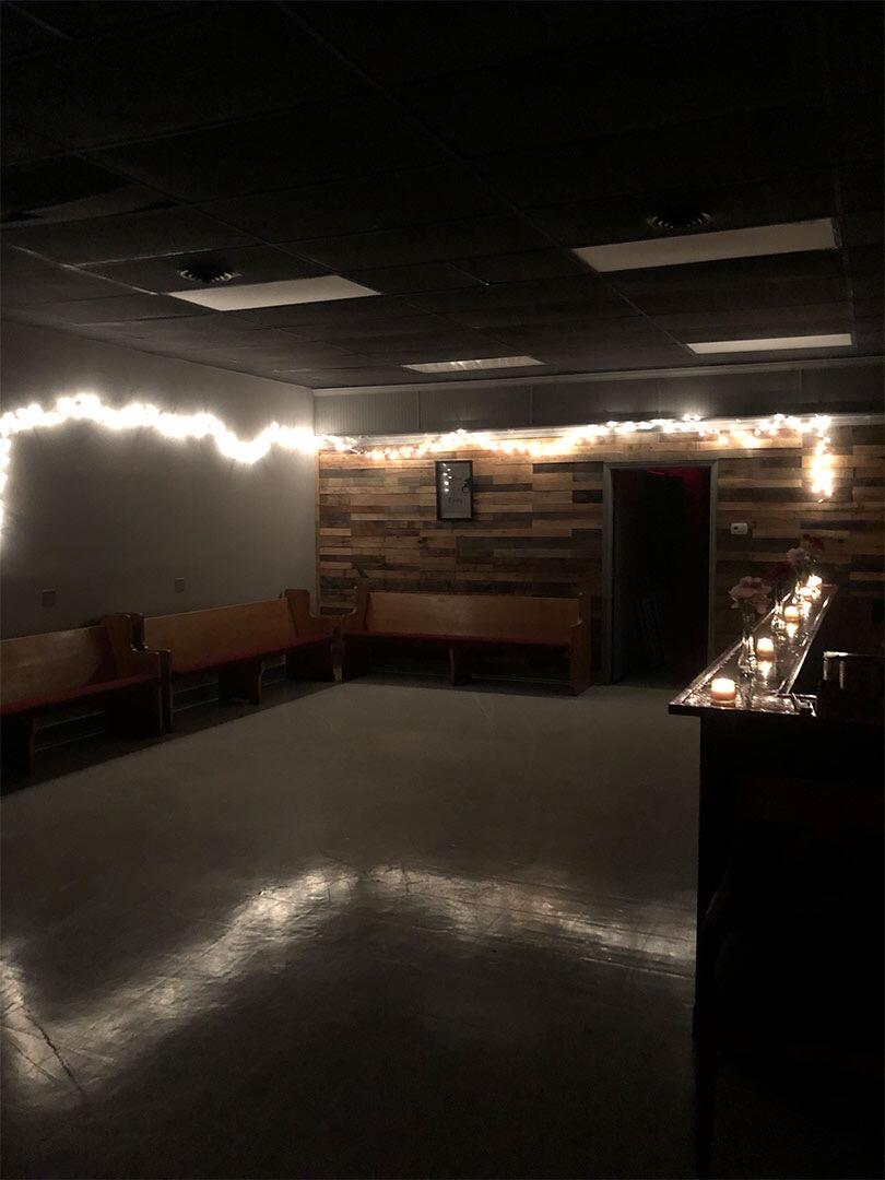 Chris sets up a dance floor, lights, candles, and flowers to ask Abigail to be his girlfriend :)