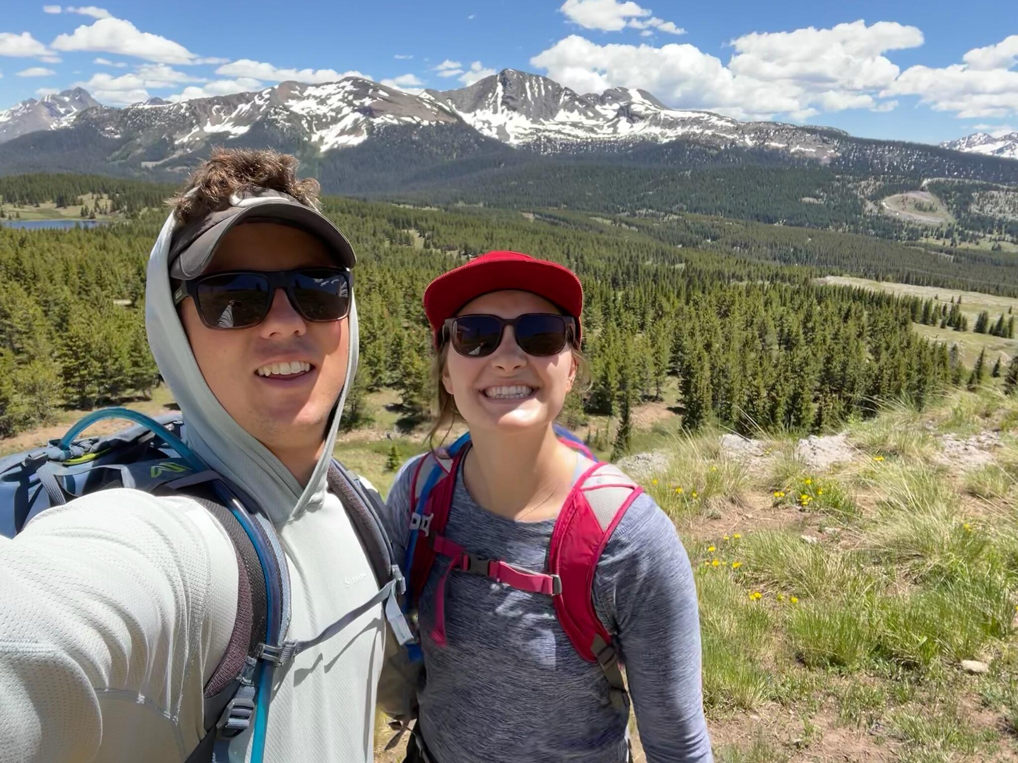 Pre-Fourth of July hike before camping at Purgatory.