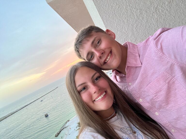 Our first trip to Clearwater Beach together